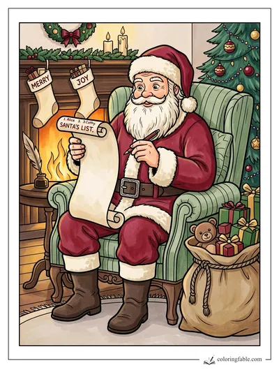 Colored example of this coloring page