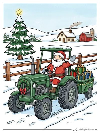 Colored example of this coloring page