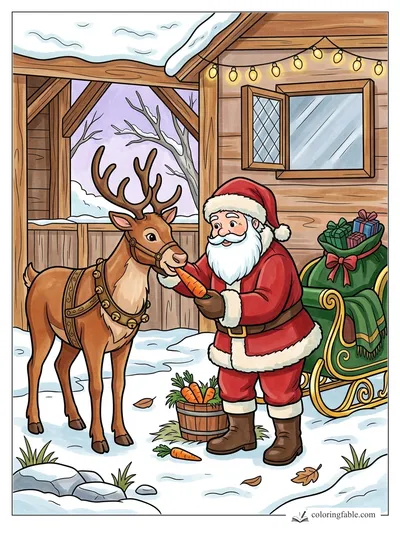 Colored example of this coloring page