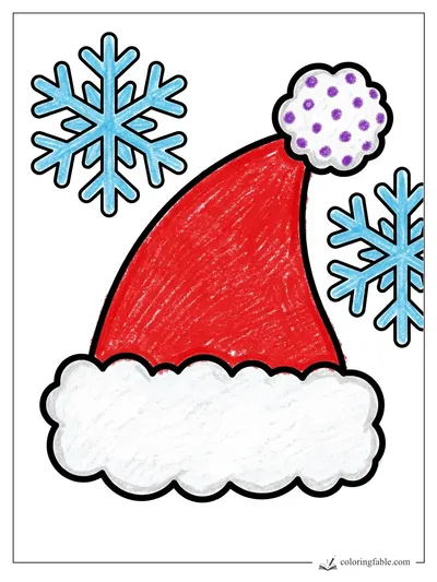Colored example of this coloring page