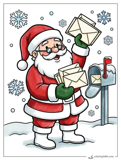 Colored example of this coloring page