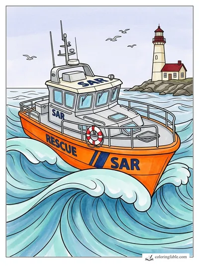 Colored example of this coloring page