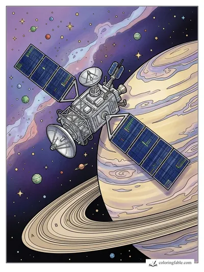 Colored example of this coloring page