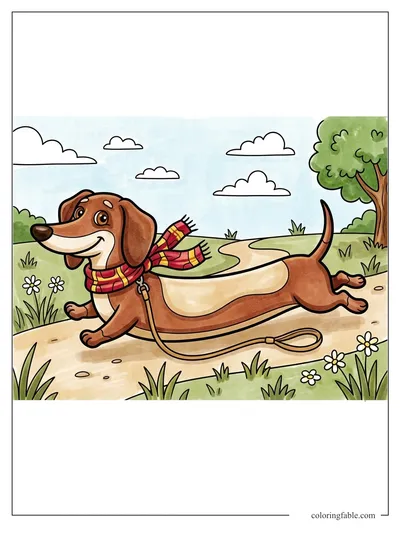Colored example of this coloring page