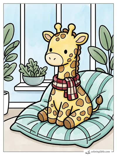 Colored example of this coloring page