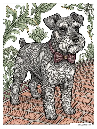 Colored example of this coloring page