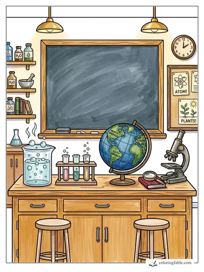 Colored example of this coloring page