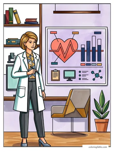 Colored example of this coloring page