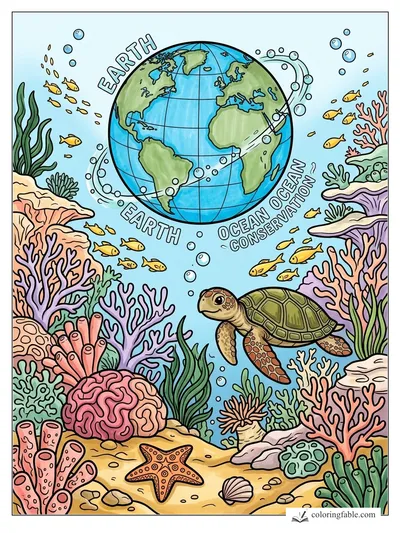 Colored example of this coloring page