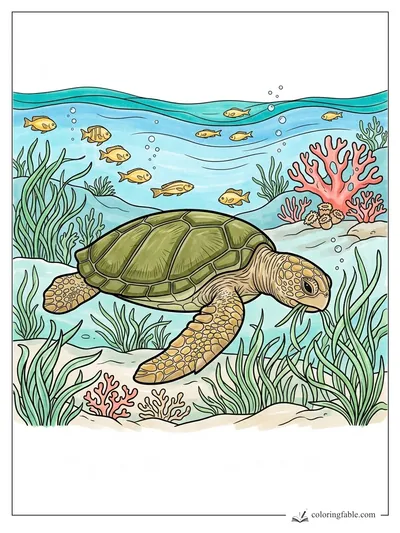 Colored example of this coloring page