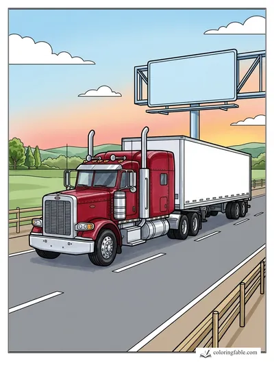 Colored example of this coloring page