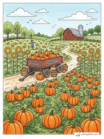 Colored example of this coloring page