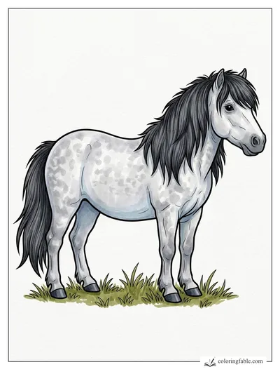 Colored example of this coloring page