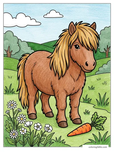 Colored example of this coloring page