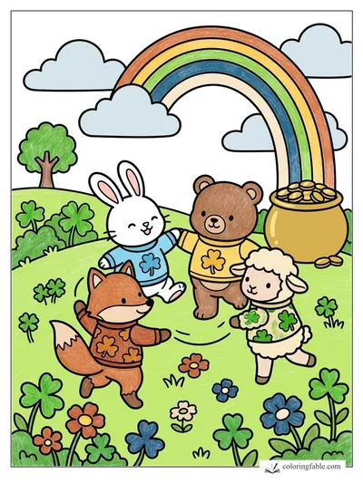 Colored example of this coloring page