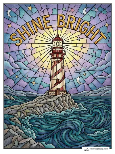 Colored example of this coloring page