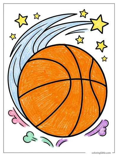 Colored example of this coloring page