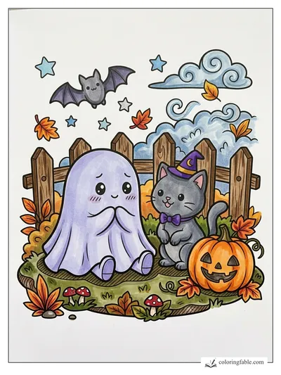 Colored example of this coloring page
