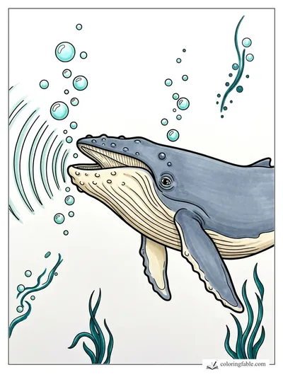 Colored example of this coloring page