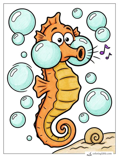 Colored example of this coloring page