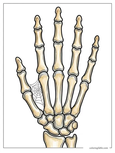 Colored example of this coloring page