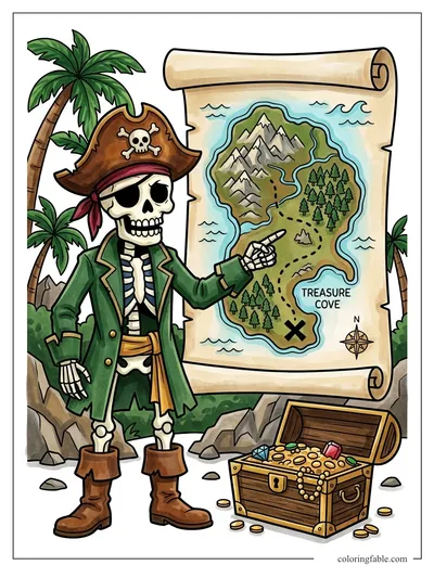 Colored example of this coloring page