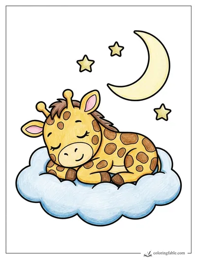 Colored example of this coloring page