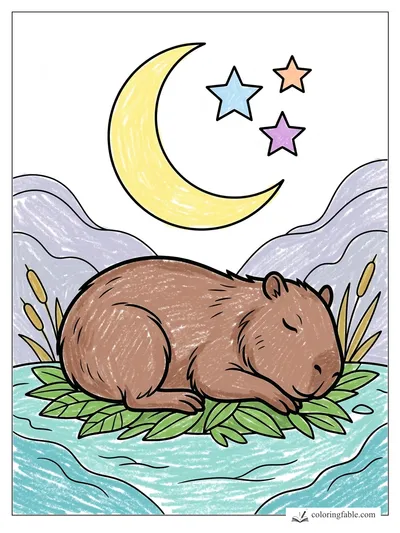 Colored example of this coloring page