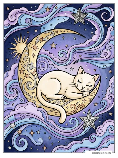 Colored example of this coloring page