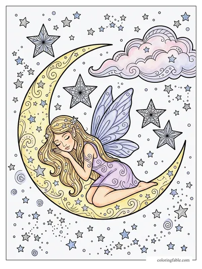 Colored example of this coloring page