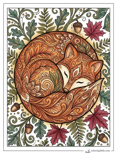 Colored example of this coloring page