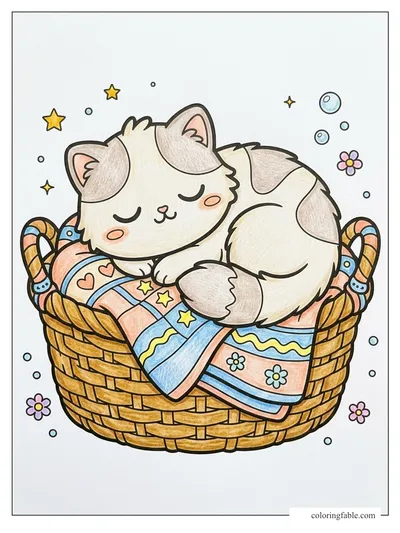 Colored example of this coloring page