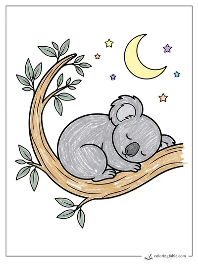 Colored example of this coloring page