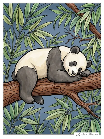 Colored example of this coloring page