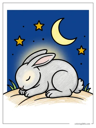 Colored example of this coloring page