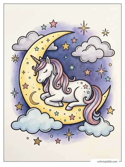 Colored example of this coloring page