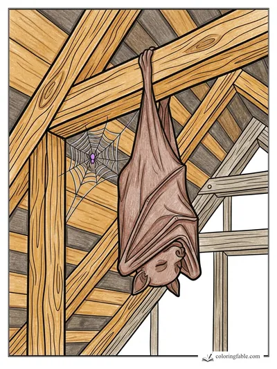Colored example of this coloring page