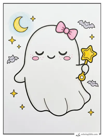 Colored example of this coloring page