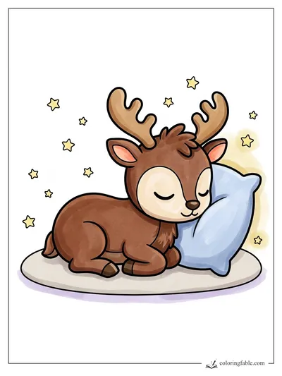 Colored example of this coloring page