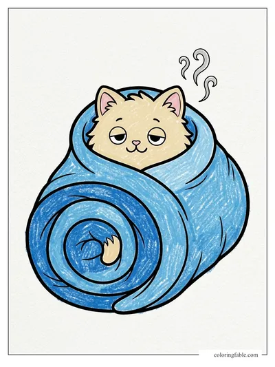 Colored example of this coloring page