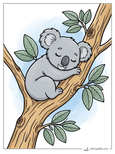 Colored example of this coloring page