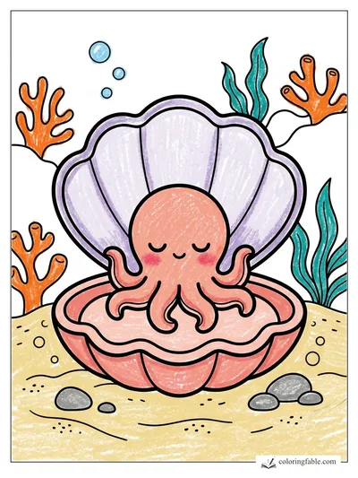 Colored example of this coloring page