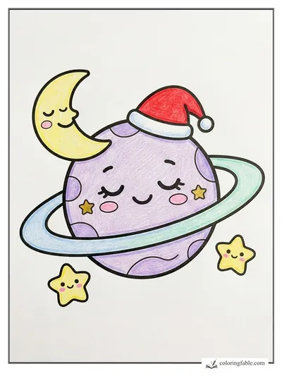 Colored example of this coloring page