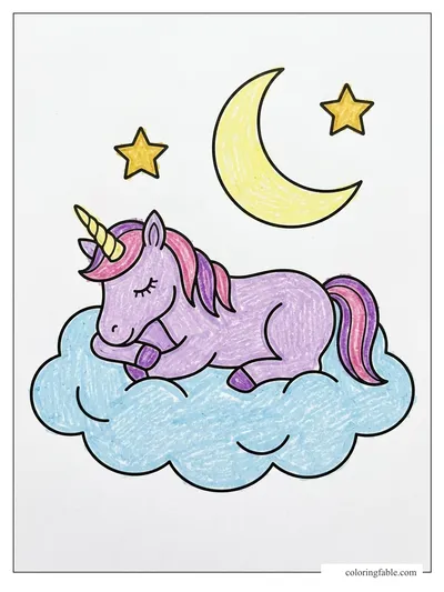 Colored example of this coloring page