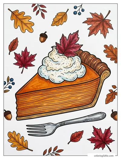 Colored example of this coloring page