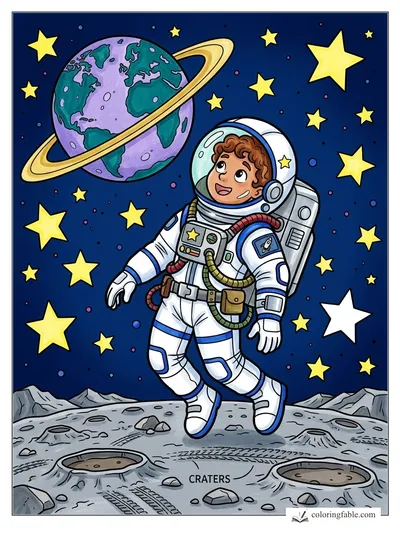 Colored example of this coloring page