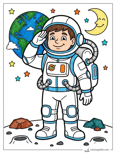 Colored example of this coloring page