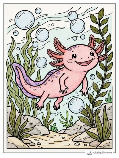 Colored example of this coloring page
