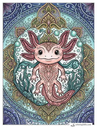 Colored example of this coloring page
