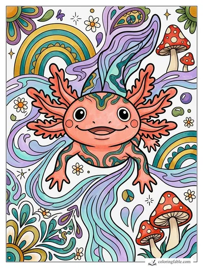 Colored example of this coloring page